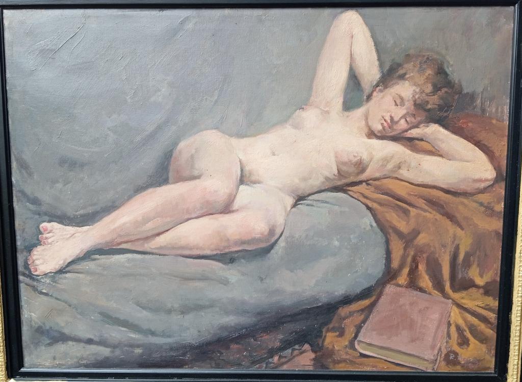 schilderij Robert Freysz (1908-1971) topwerk, Antiek en Kunst, Kunst | Schilderijen | Klassiek, Ophalen