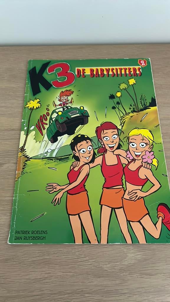 K3 original: strip: P. Roelens - De babysitters, Boeken, Stripverhalen, Ophalen of Verzenden, Gelezen, P. Roelens; J. Ruysbergh