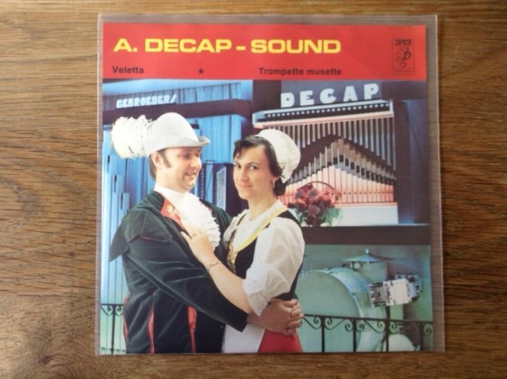 single decap organ antwerp, CD & DVD, Vinyles Singles, Single, Autres genres, 7 pouces, Enlèvement ou Envoi