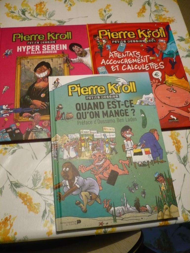 Pierre Kroll 7-12-17 -Au choix 4 euros, Plusieurs BD, Enlèvement, Utilisé
