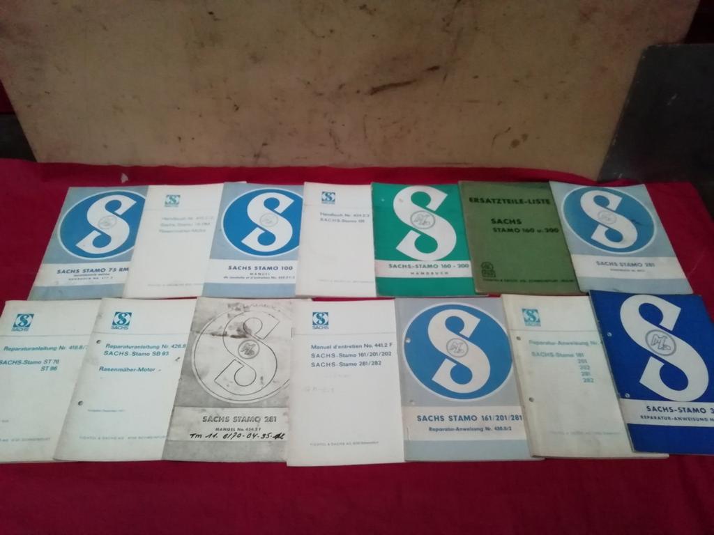 SACHS Stamo handboeken en reparatie boeken, Motoren, Ophalen of Verzenden