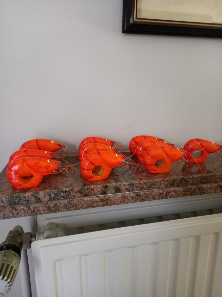 Kreeften houder voor servieten, Ophalen of Verzenden, Zo goed als nieuw