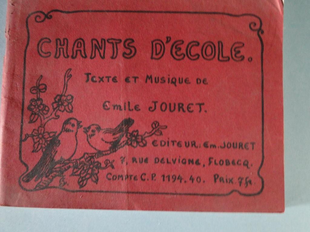 Chants d'ecole.texte et musique d'Émile Jouret, Antiquités & Art, Envoi