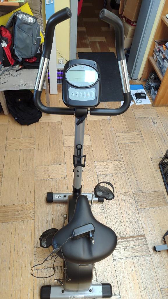 Goede Hometrainer Medion Amysa MD 2997, Sport en Fitness, Ophalen, Zo goed als nieuw, Benen, Hometrainer