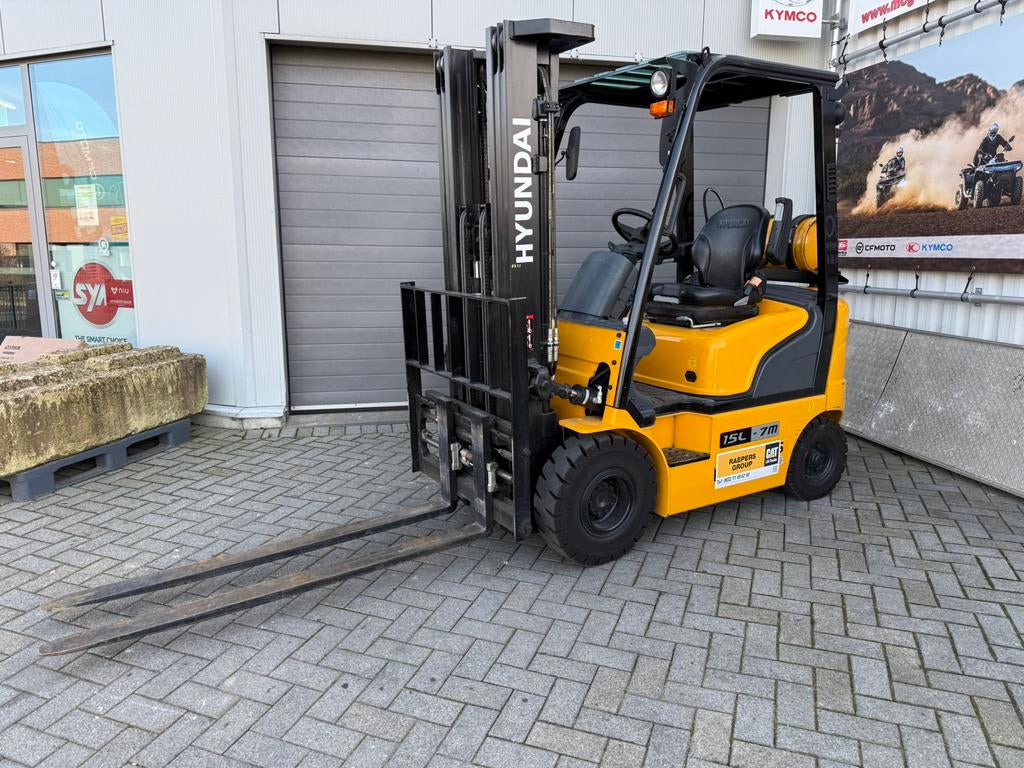 Hyundai heftruck LPG 1,5T, Ophalen, Hydraulisch, Heftruck