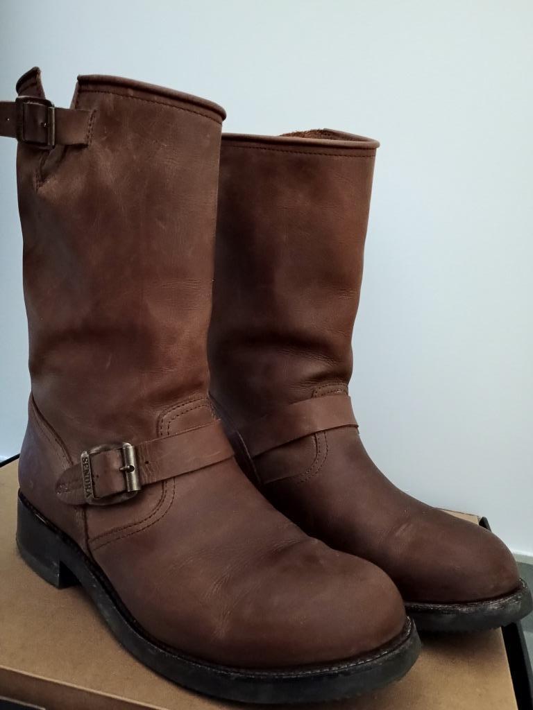 Hoogwaardige leren laarzen, Kleding | Heren, Ophalen, Sendra, Bruin, Boots