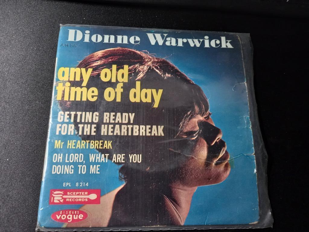 Dionne Warwick‎ — Any Old Time of the Day, Ep 7, Utilisé, 7 pouces, EP, R&B et Soul