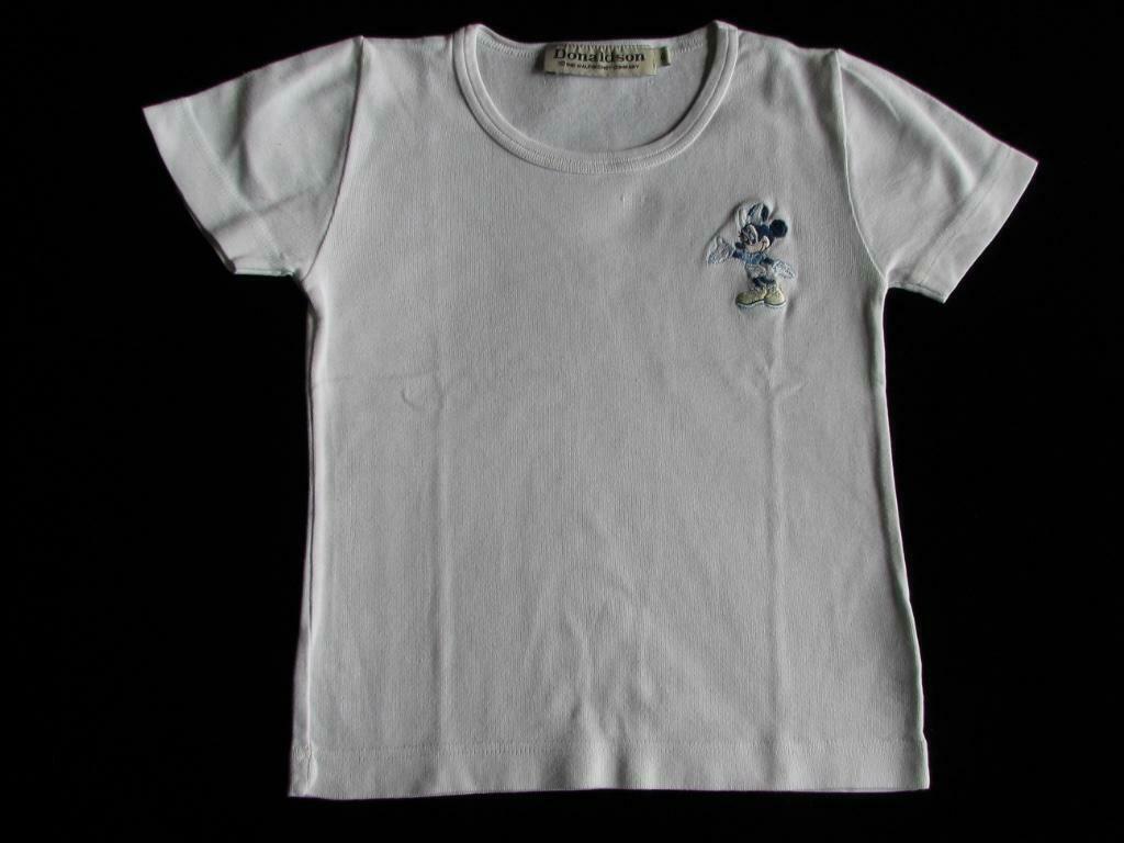 Wit meisjes shirt 'Donaldson', 3jaar (98), Kinderen en Baby's, Gebruikt, Meisje, Ophalen of Verzenden, Shirt of Longsleeve
