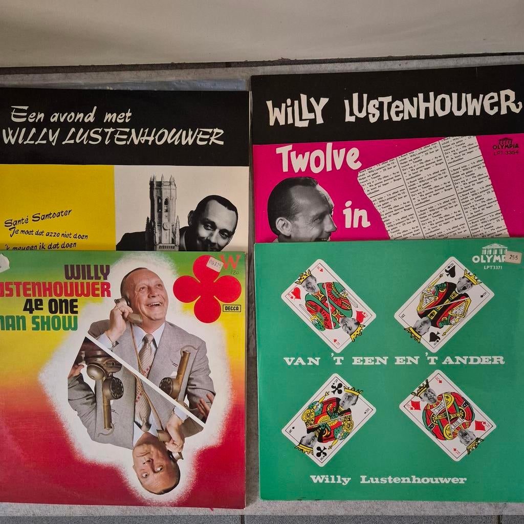 LP's Willy Lustenhouwer, Cd's en Dvd's, Ophalen of Verzenden