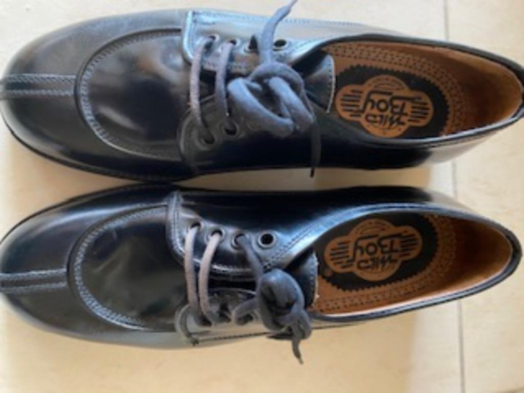 Chaussures homme cuir vintage, Enlèvement