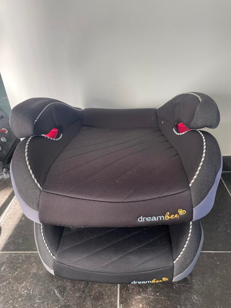 Set van 2 Dreambee verhoogzitjes - 15 tot 36 kg, Kinderen en Baby's, Autostoeltjes, Zo goed als nieuw, Autogordel, Ophalen