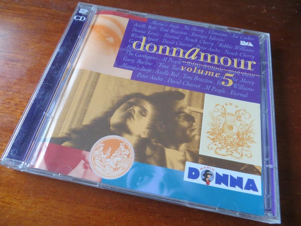 2CD-SET DONNAMOUR - VOLUME 5 (RADIO DONNA), Cd's en Dvd's, Verzenden, Zo goed als nieuw, Pop