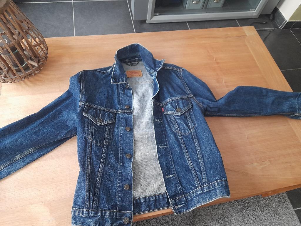 jeans vest dames, Ophalen, Zo goed als nieuw, Maat 38/40 (M)