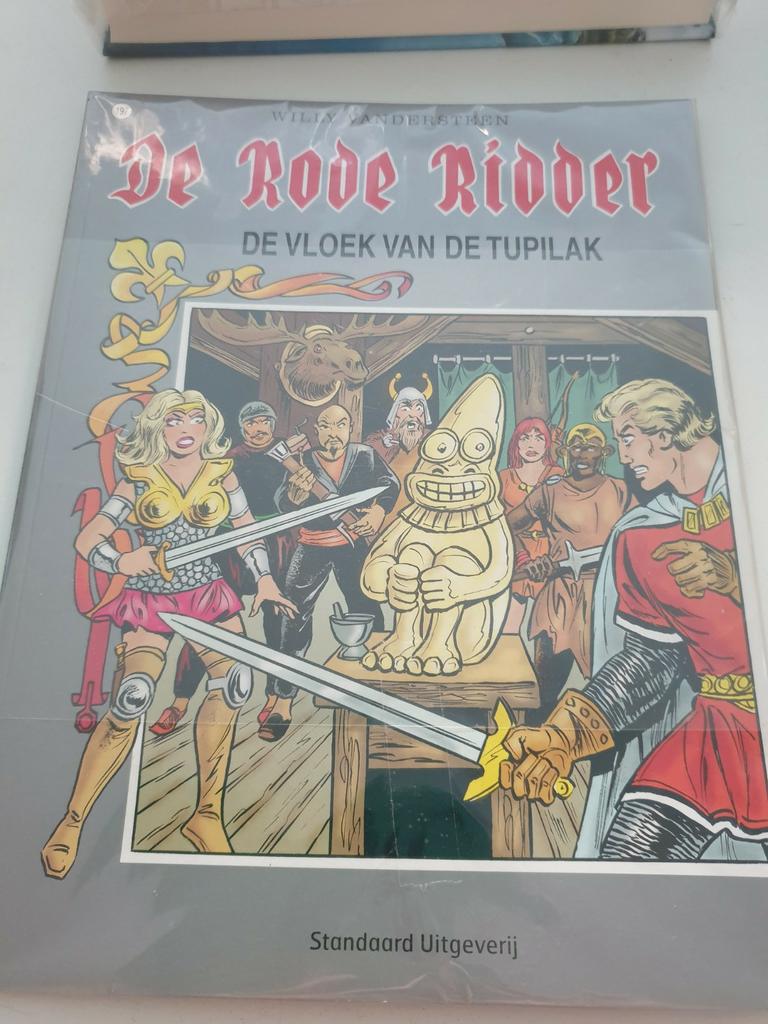 De vloek van de tupilak. DE RODE RIDDER 197 ZELDZAAM  !!!!!, Boeken, Ophalen of Verzenden, Zo goed als nieuw, Willy Vandersteen