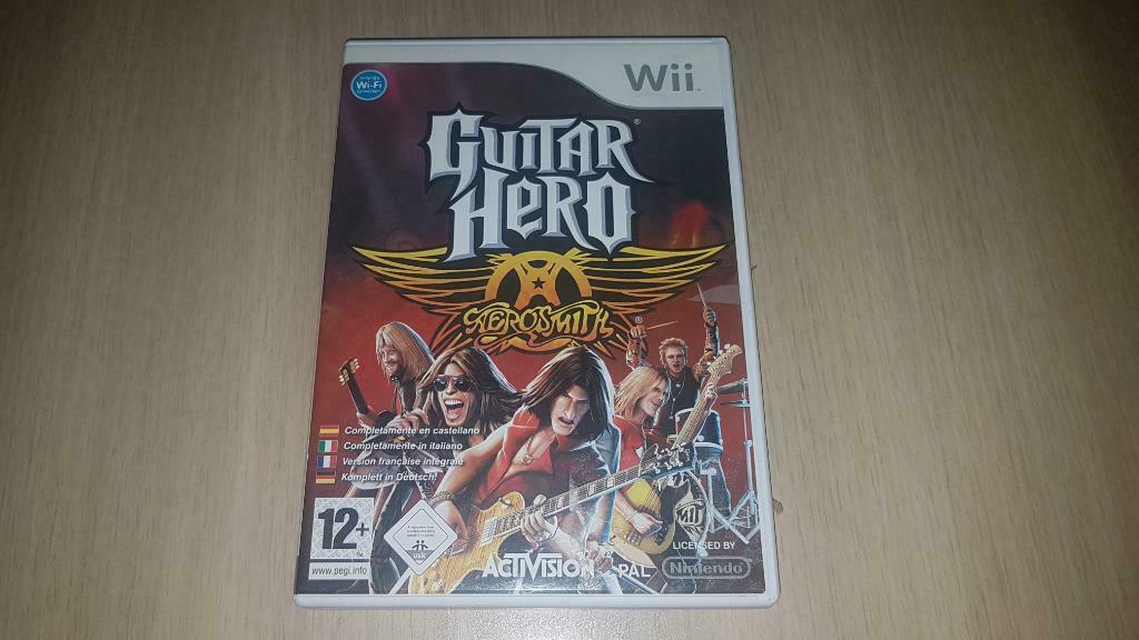 Gitaarheld Aerosmith, Games en Spelcomputers, Games | Nintendo Wii, Ophalen of Verzenden