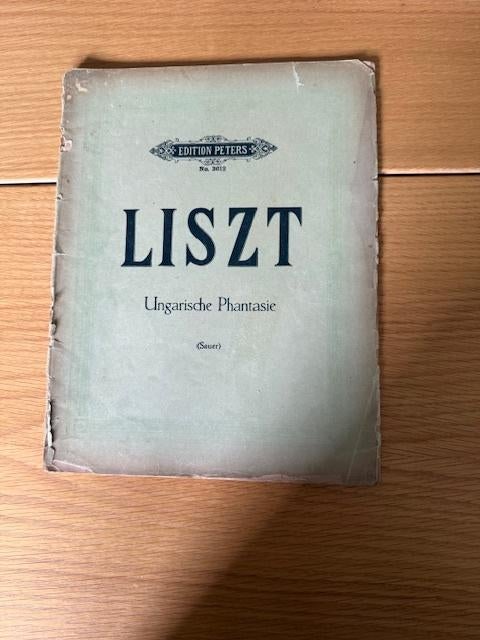 Franz Liszt – Ungarische Phantasie, Gebruikt, Klassiek, Ophalen of Verzenden, Artiest of Componist