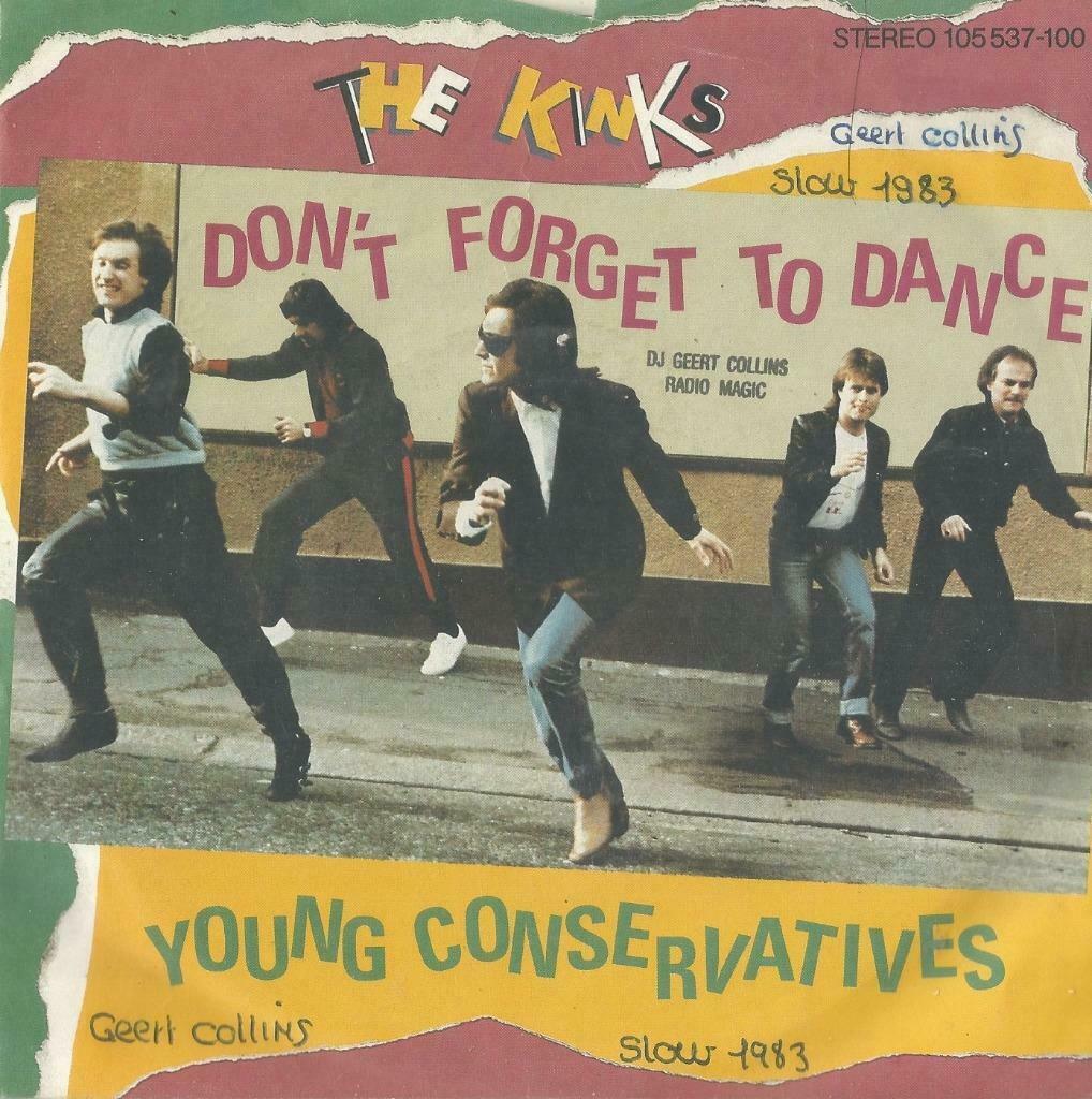 The Kinks – Don’t forget to dance / Young conservative – Sin, Gebruikt, 7 inch, Single, Ophalen of Verzenden