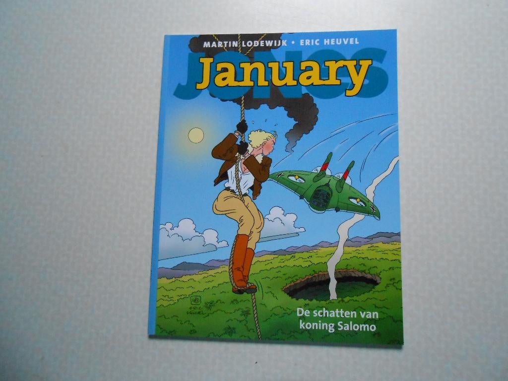 January jones 3 De schatten van koning Salomo 2014  1 ste dr, Neuf, Enlèvement ou Envoi, Une BD, Eric Heuvel