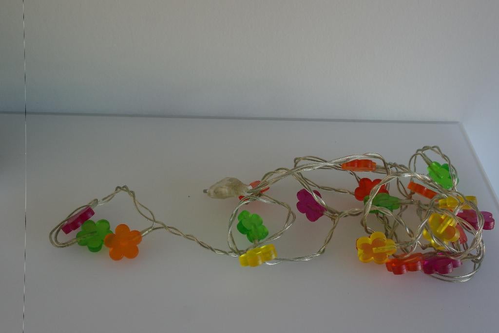 decoratieve gekleurde lichtjes, Ophalen of Verzenden, Zo goed als nieuw