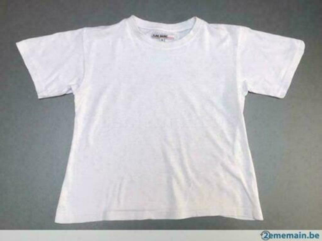 Pure Basic wit t-shirt - Maat 10 jaar, Pure basic, Jongen of Meisje, Ophalen of Verzenden, Zo goed als nieuw