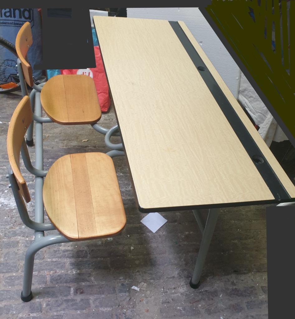 Banc d’école à deux places (vintage), Ophalen