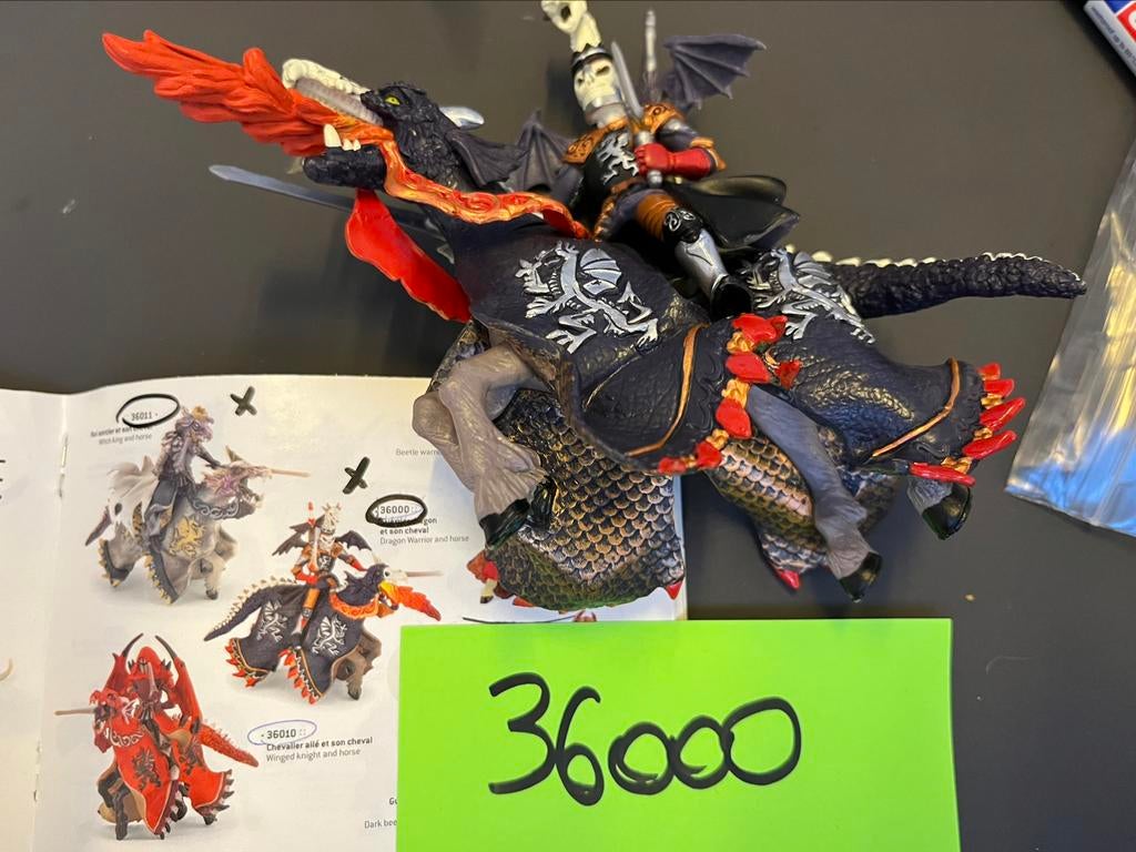 Papo figuur ridder en paard 36000, Ophalen of Verzenden, Zo goed als nieuw