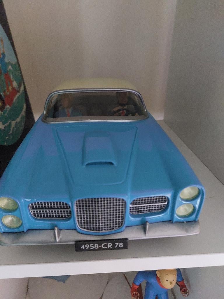 Aroutcheff facel vega Lefranc met doos en certificaat, Collections, Enlèvement ou Envoi, Autres personnages, Neuf, Statue ou Figurine