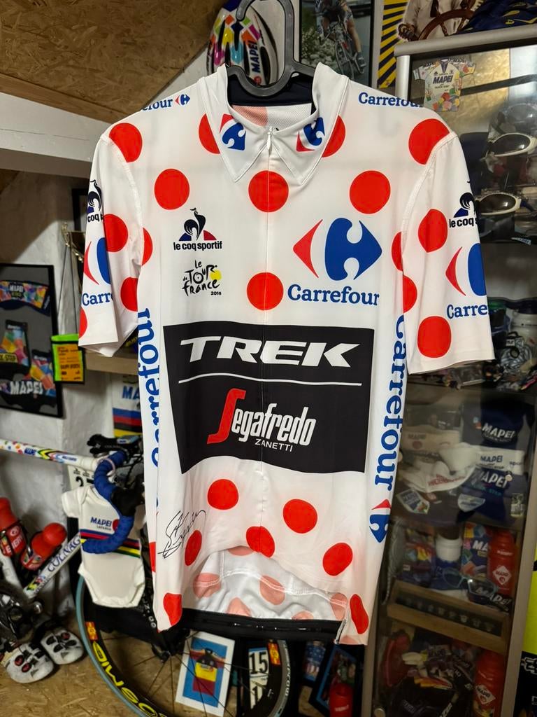 Trek segafredo - jasper stuyven, Vélos & Vélomoteurs, Accessoires vélo | Vêtements de cyclisme, Enlèvement ou Envoi, Comme neuf