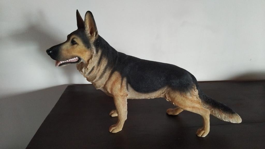 Groot standbeeld van de Duitse herder, Ophalen of Verzenden, Nieuw, Hond of Kat, Beeldje of Figuurtje