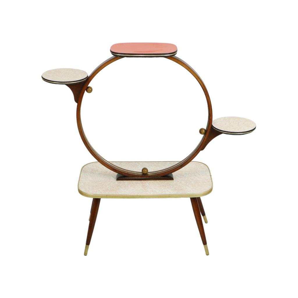 Vintage Expo 58 Formica Plantentafel Plantenstandaard Design, Ophalen