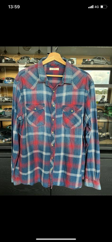 Chemise Celio, Enlèvement ou Envoi, Porté, Rouge, Celio