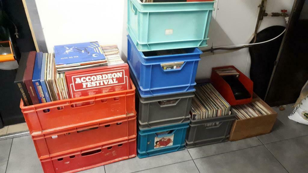 Énorme lot de disques vinyls - chanson française, Enlèvement ou Envoi