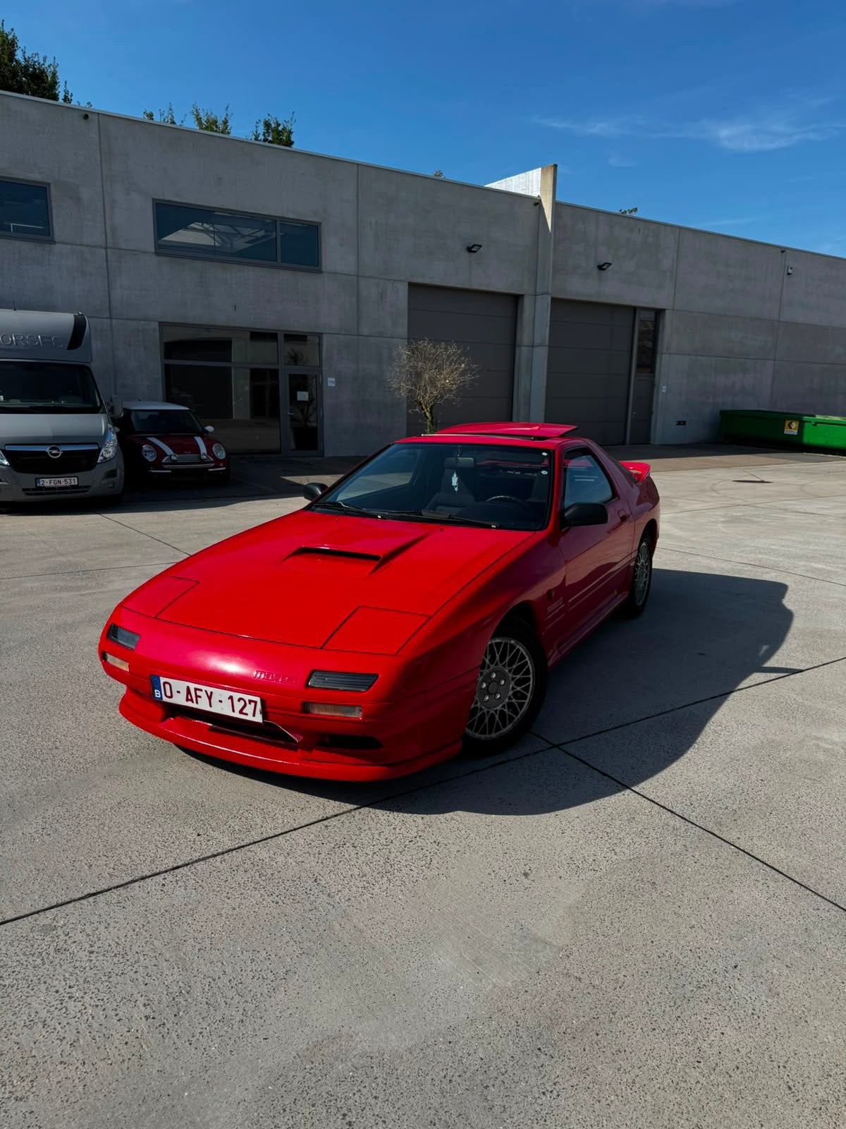 Mazda RX7 Fc turbo, Autos, Rouge, Achat, Boîte manuelle, Particulier
