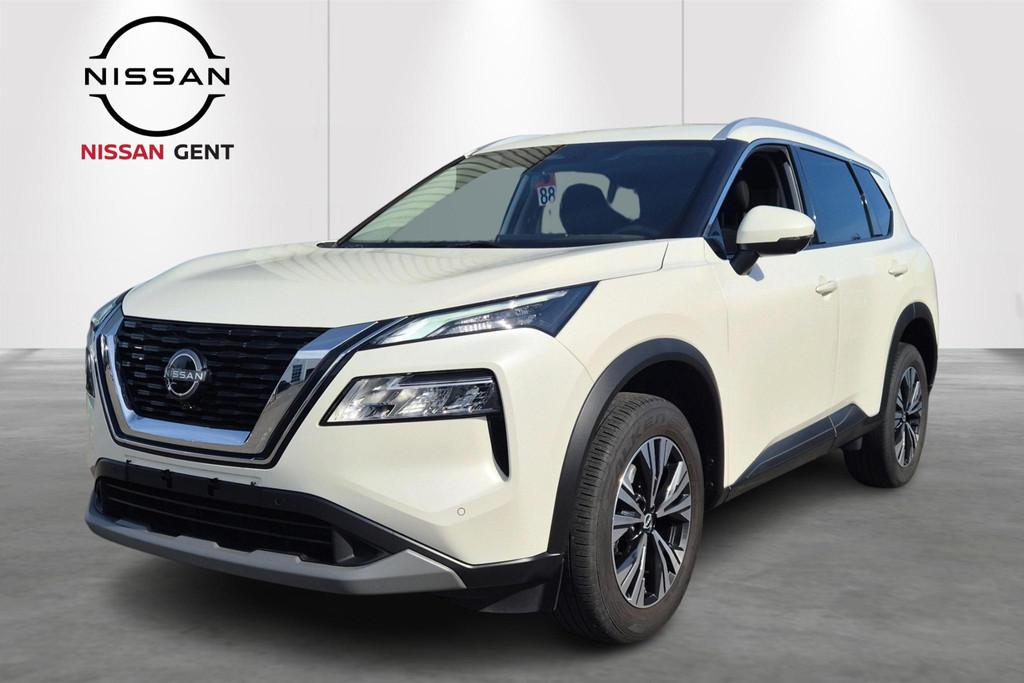 Nissan X-Trail Mild-Hybrid 163 X-Tronic N-Connecta 7 Zitplaa, Auto's, Stof, Zwart, 2000 kg, 120 kW