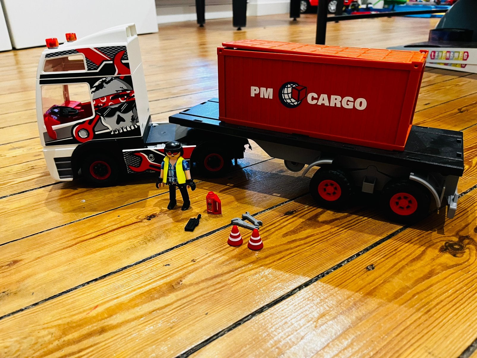 Vrachtwagen Playmobil Truck, Utilisé, Véhicule, City life, Kit complet