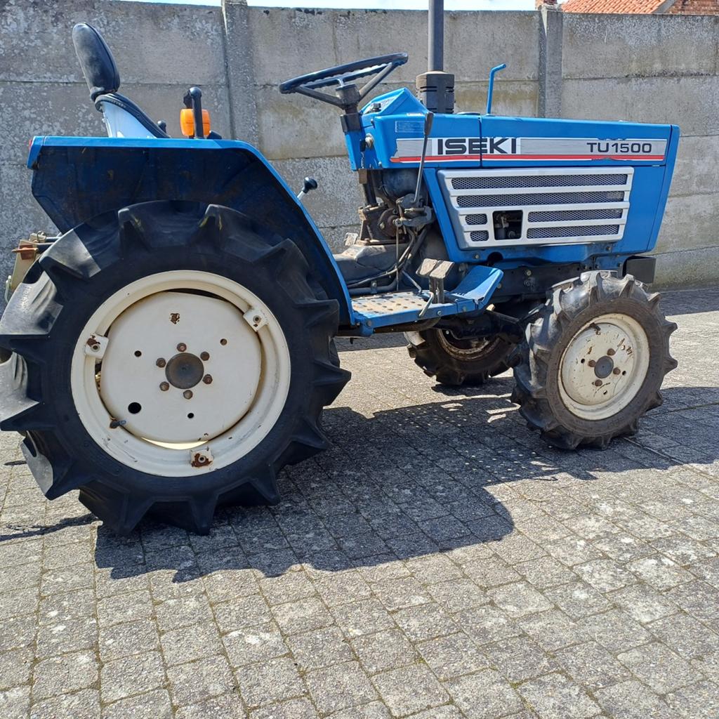 Iseki tu 1500 4x4 minitractor, Ophalen
