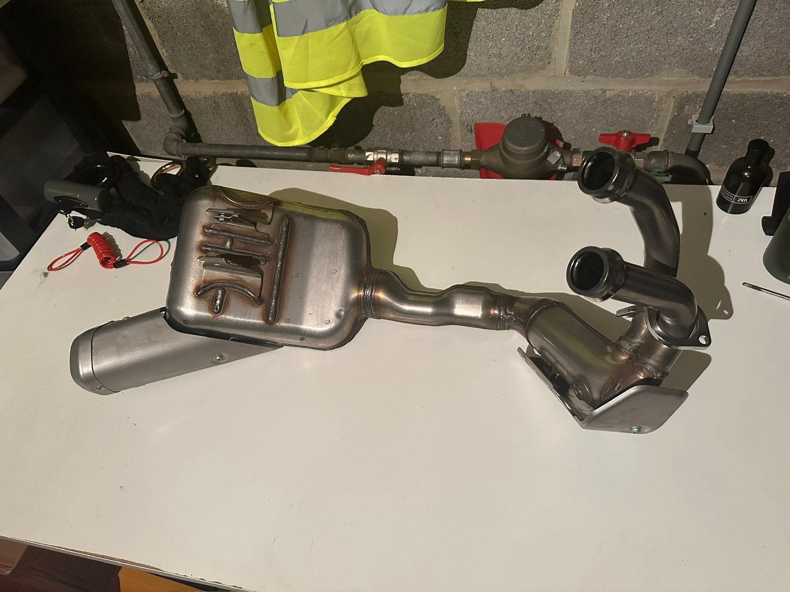 Ligne d’échappement d’origine Yamaha Tracer 7 2023, Enlèvement, Utilisé