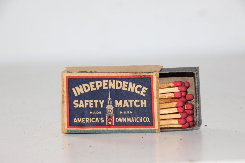 US WW2„" Independence Safety Match "” -wedstrijden, Verzenden, Landmacht, Kleding of Schoenen