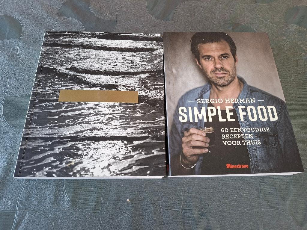 2 kookboeken Sergio Herman, Boeken, Kookboeken, Ophalen, Zo goed als nieuw