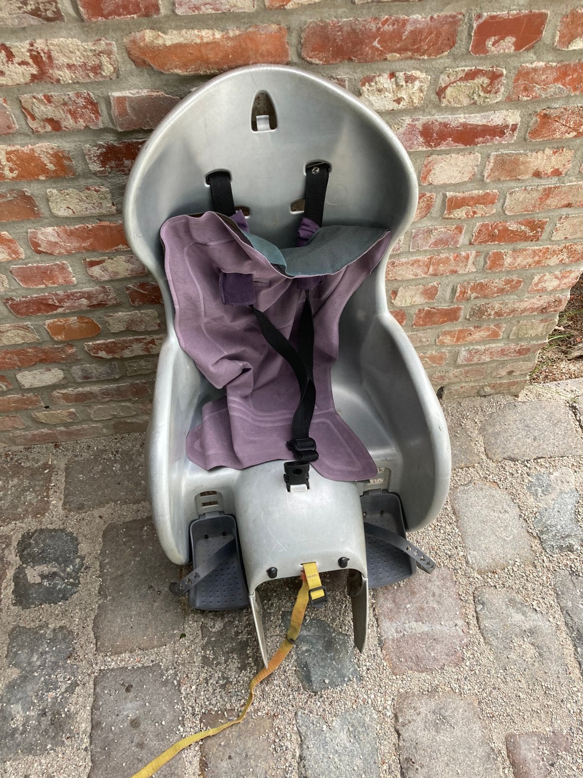 Fietsstoeltje, Ophalen, Gebruikt