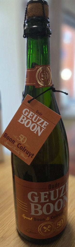 Ancienne bouteille Geuze Boon (Boon&Colruyt), Collections, Enlèvement ou Envoi, Neuf, Bouteille(s), Autres marques
