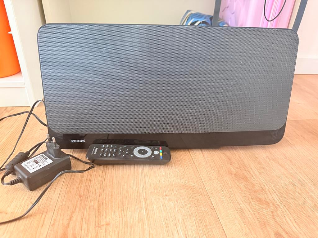 Philips BTM2460 Micro Muzieksysteem - Bluetooth, Ophalen, Bluetooth, Zo goed als nieuw