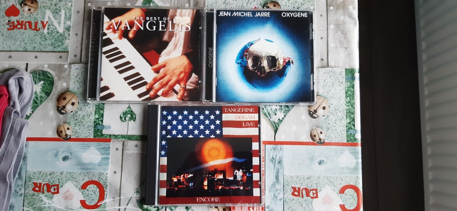 cd tangerine dream/vangelis/jarre, Enlèvement ou Envoi, Utilisé, Rock électronique, Album