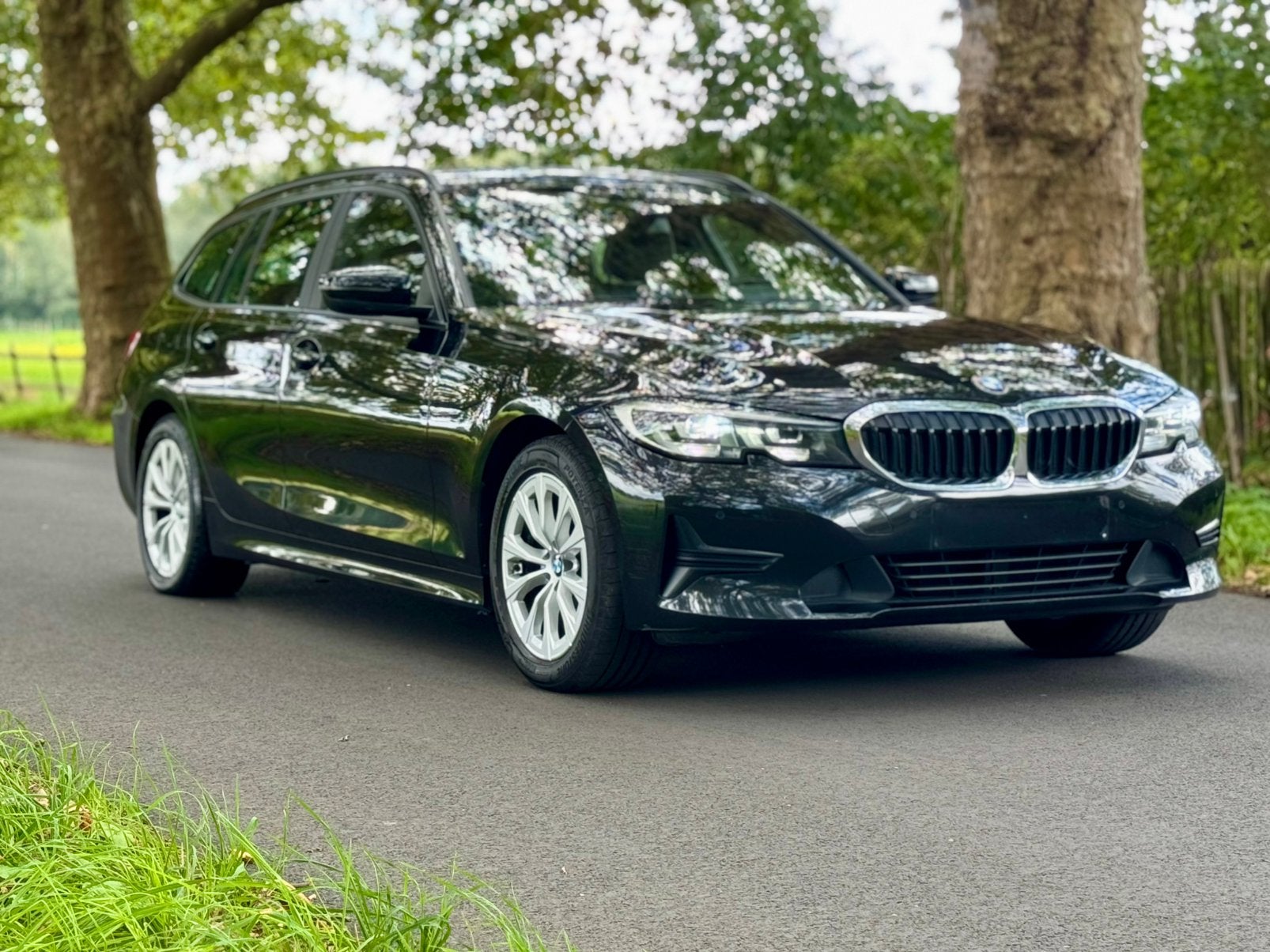 BMW 318d G21 Automaat – 2019, Automaat, Leder, Particulier, Achteruitrijcamera