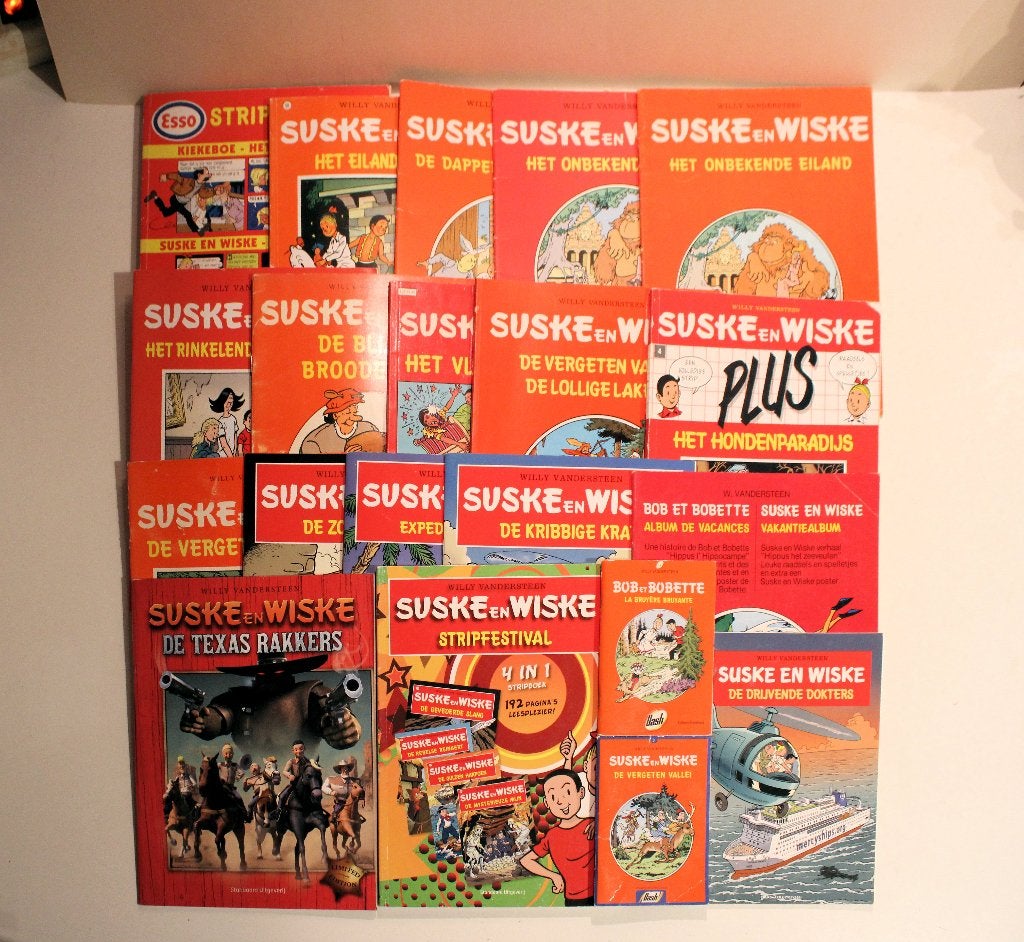Suske en Wiske - Speciale uitgaven (20 albums 1ste druk), Boeken, Gelezen, Willy Vandersteen, Ophalen of Verzenden, Meerdere stripboeken