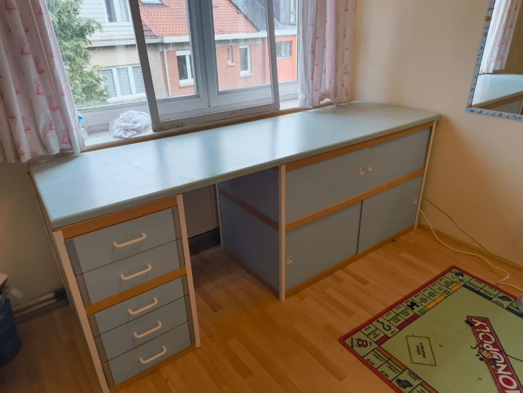 Bureau Kewlox, Autres marques, 72 cm, Classique, Bleu