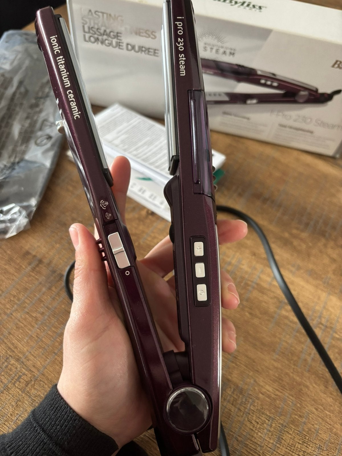 BaByliss i-Pro 230 Steam, Ophalen of Verzenden, Zo goed als nieuw