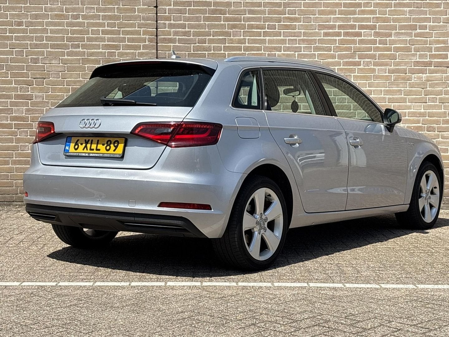 Audi A3 Sportback 1.4 TFSI Ambition Pro Line plus g-tron Aut, Autos, Argent ou Gris, Entreprise, Autres carburants, Noir