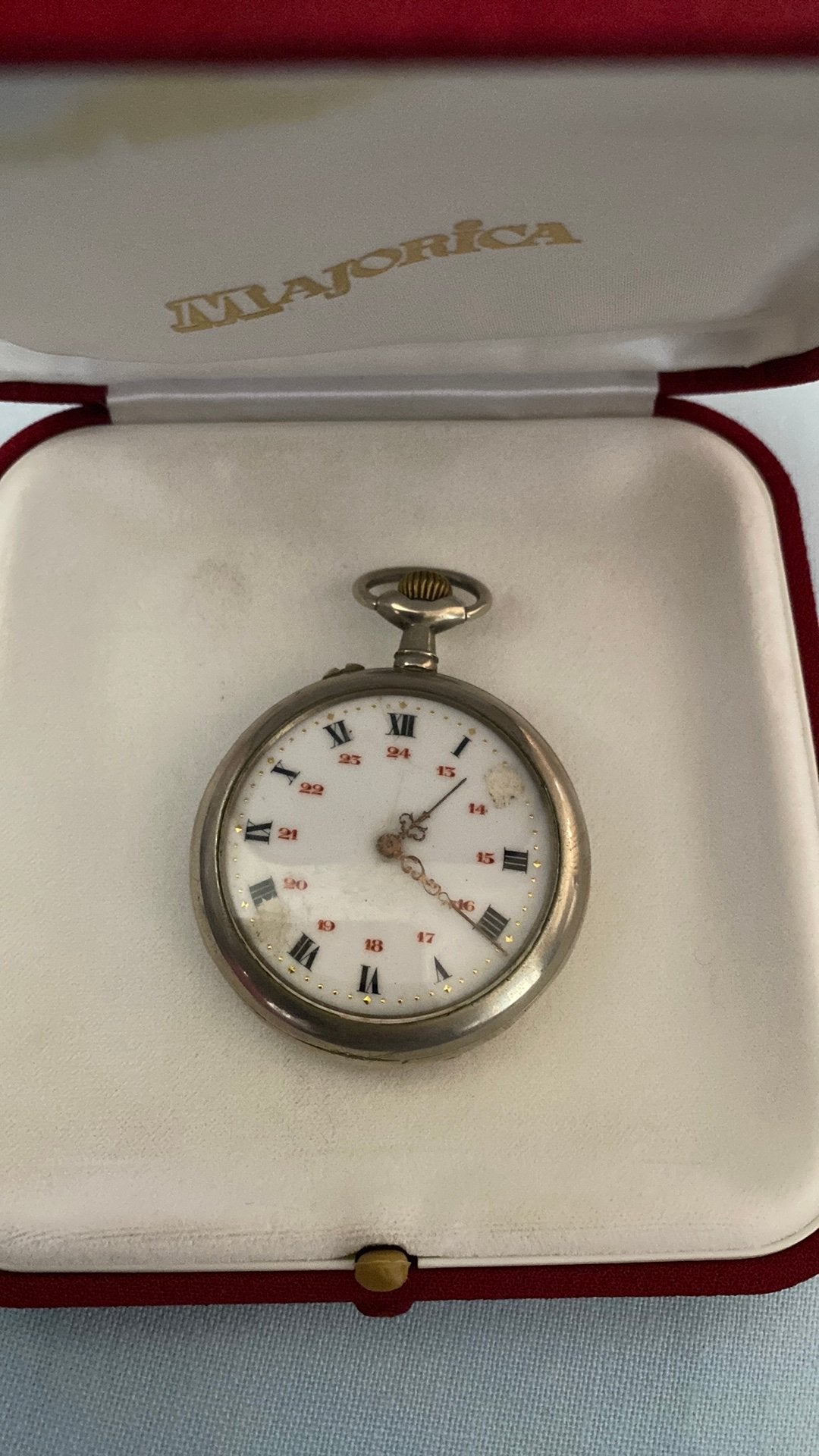 Zakhorloge antiek - montre à gousset, Enlèvement ou Envoi, Montre de poche, Autres marques