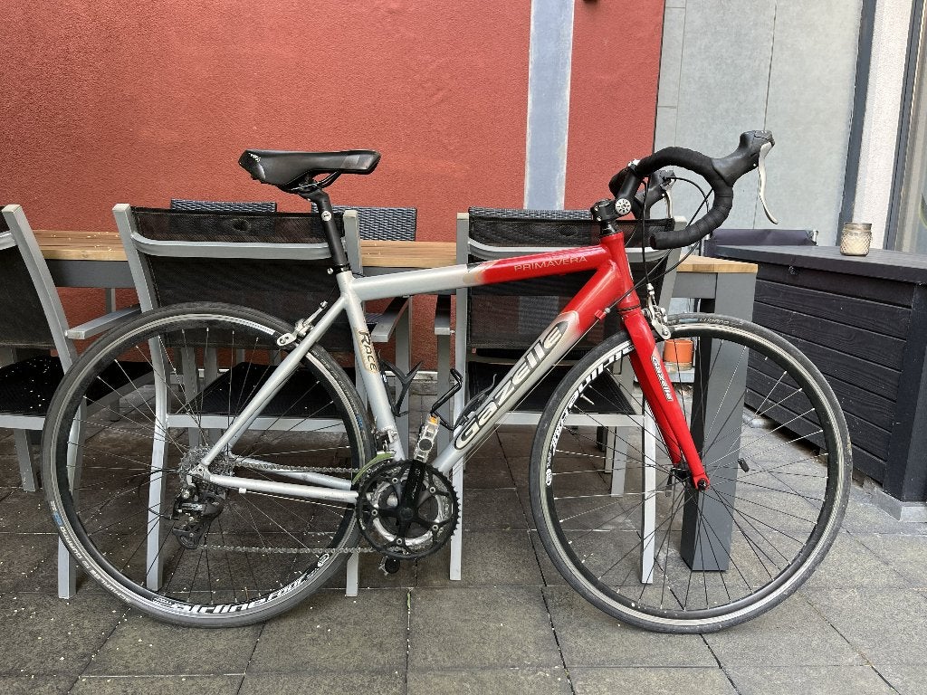 Vélo de route Gazelle taille 50, Vélos & Vélomoteurs, Frein sur jante, 49 à 53 cm, Aluminium, Enlèvement